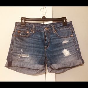 American Eagle Blue Jean Shorts